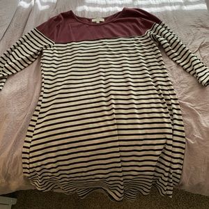 Fall Striped dress